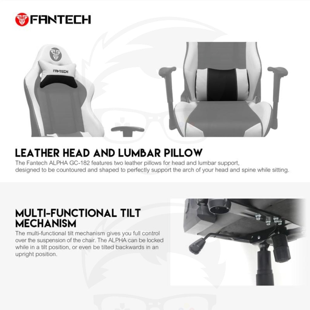 Fantech Gc-182 Alpha Gaming Chair Fantech Gc-182 Alpha Gaming Chair